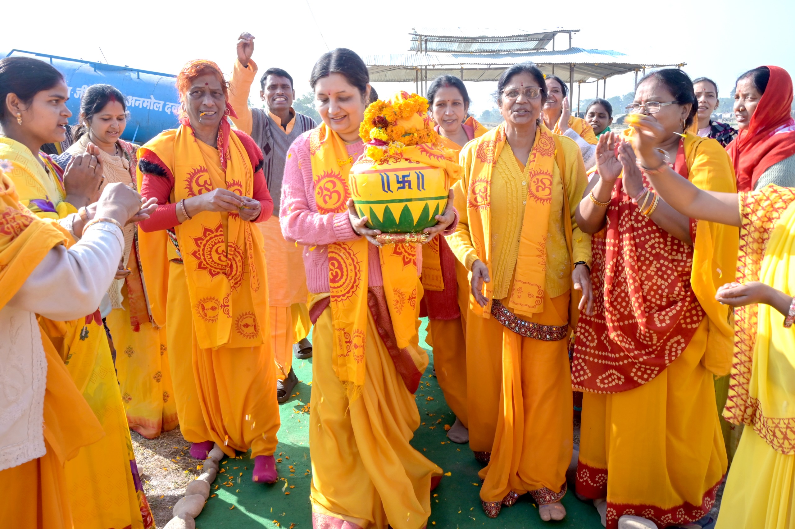 कलश स्थापना – गायत्री जप साधना प्रारंभ
